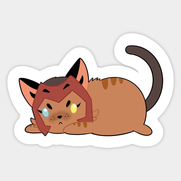 catra cat Sticker by dragonlord19